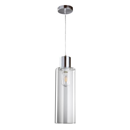 ONLI - Lustra ar auklu DODO 1xE27/22W/230V spīdīgi hromēts