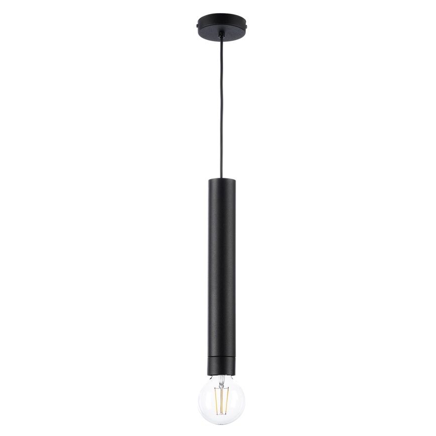ONLI - Lustra ar auklu DORA 1xE27/15W/230V melna