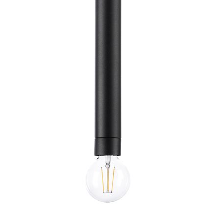 ONLI - Lustra ar auklu DORA 1xE27/15W/230V melna