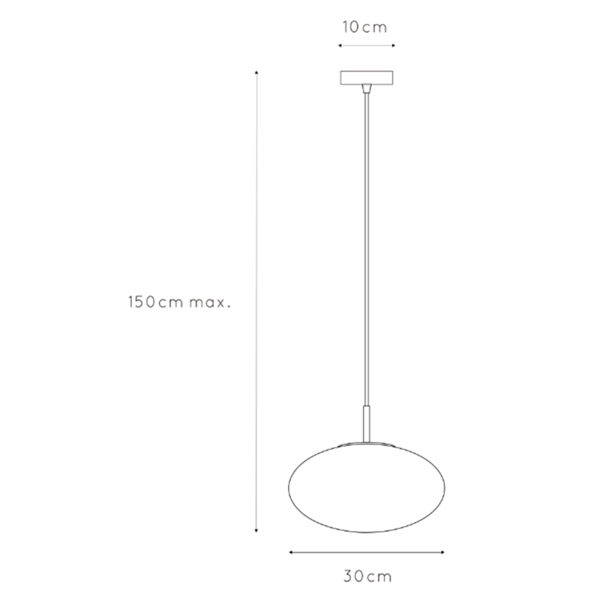 ONLI - Lustra ar auklu JANET 1xE27/6W/230V d. 30 cm