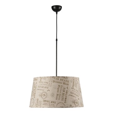 ONLI - Lustra ar auklu MAIDA 1xE27/15W/230V d. 50 cm brūna