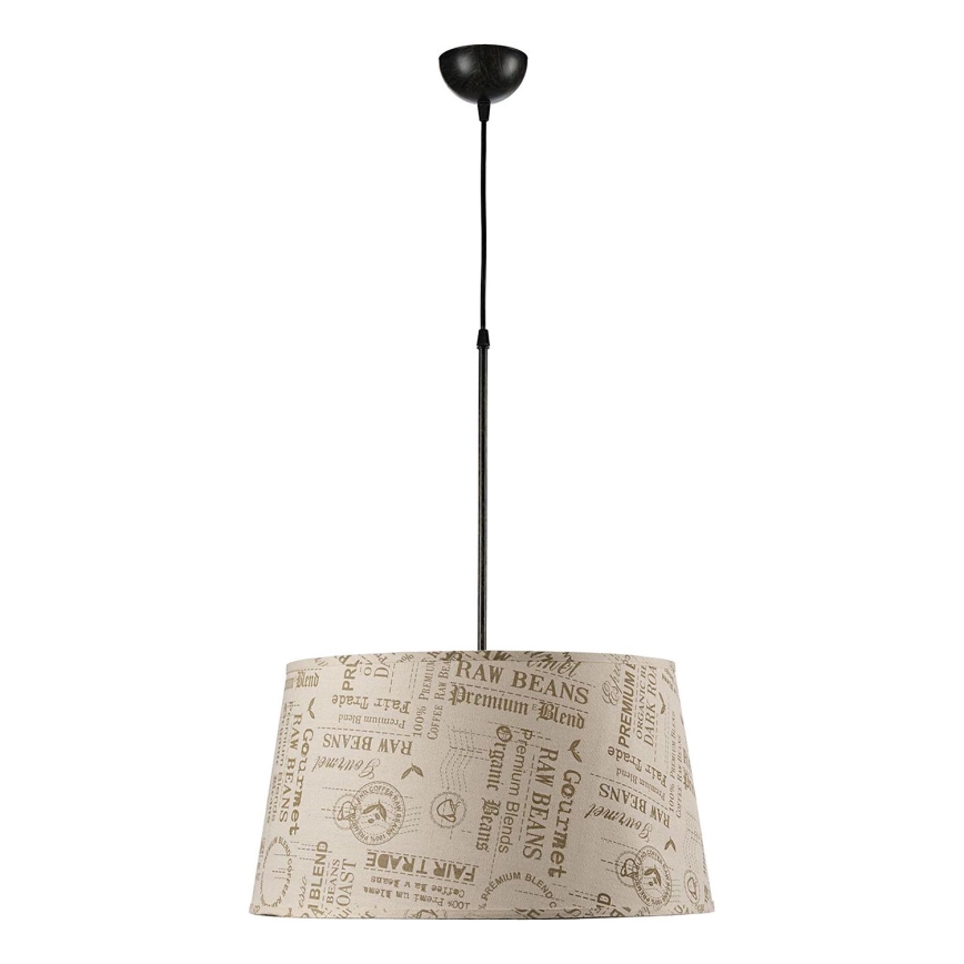 ONLI - Lustra ar auklu MAIDA 1xE27/15W/230V d. 50 cm brūna