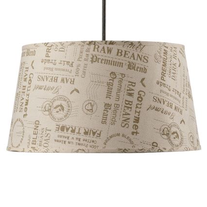 ONLI - Lustra ar auklu MAIDA 1xE27/15W/230V d. 50 cm brūna