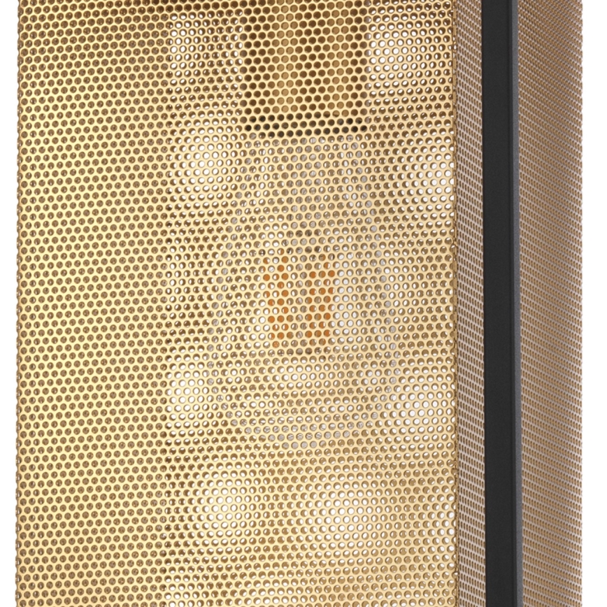 ONLI - Lustra ar auklu MALIK 1xE27/22W/230V zelta/melna