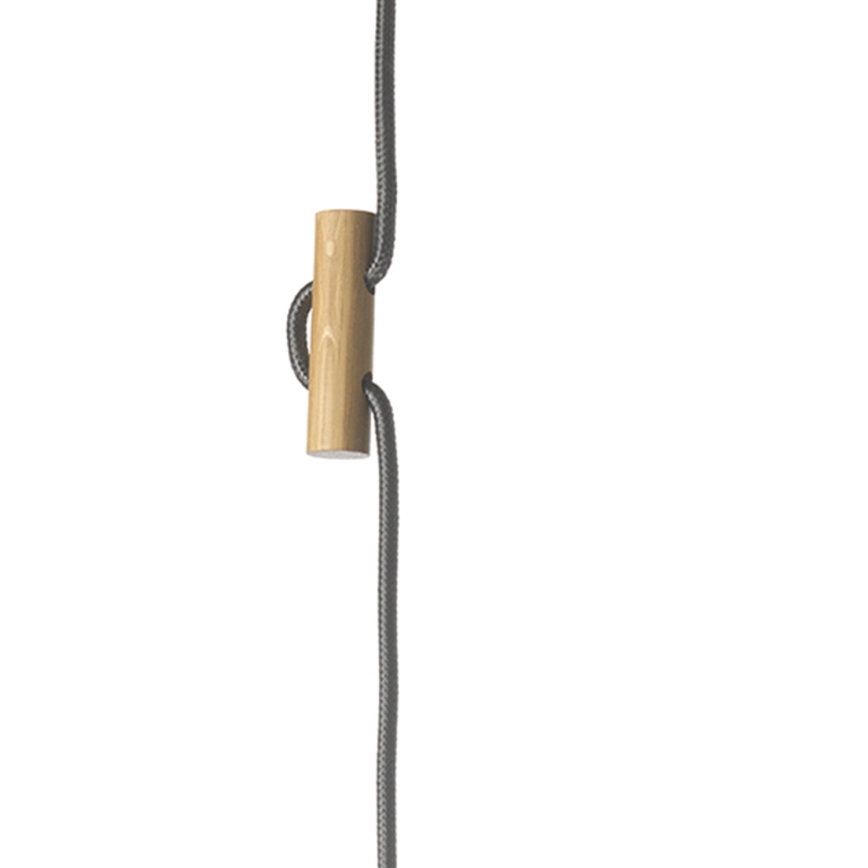 ONLI - Lustra ar auklu OHANA 1xE27/22W/230V ozols
