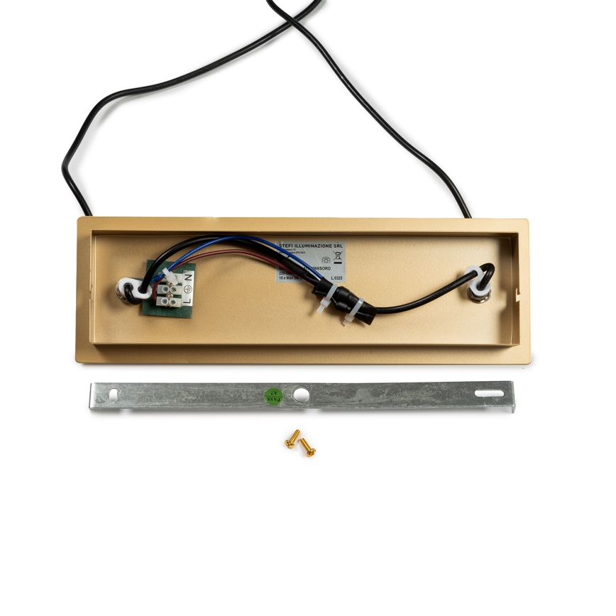 ONLI - Lustra ar auklu PALOMA 10xG9/10W/230V zelta