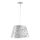 ONLI - Lustra ar auklu RICKY 1xE27/15W/230V d. 40 cm balta