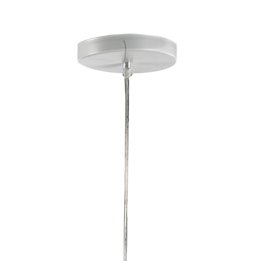 ONLI - Lustra ar auklu RICKY 1xE27/15W/230V d. 40 cm balta