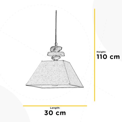 ONLI - Lustra ar auklu SEREGON 1xE27/22W/230V