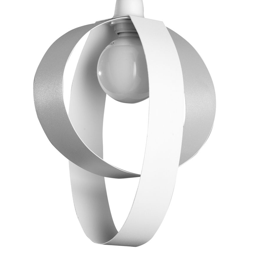 ONLI - Lustra ar auklu SERENA 1xE27/22W/230V balta