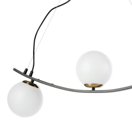 ONLI - Lustra ar auklu TRIO 3xE14/6W/230V melna