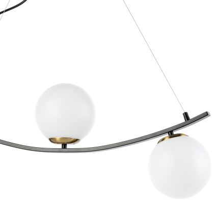 ONLI - Lustra ar auklu TRIO 3xE14/6W/230V melna