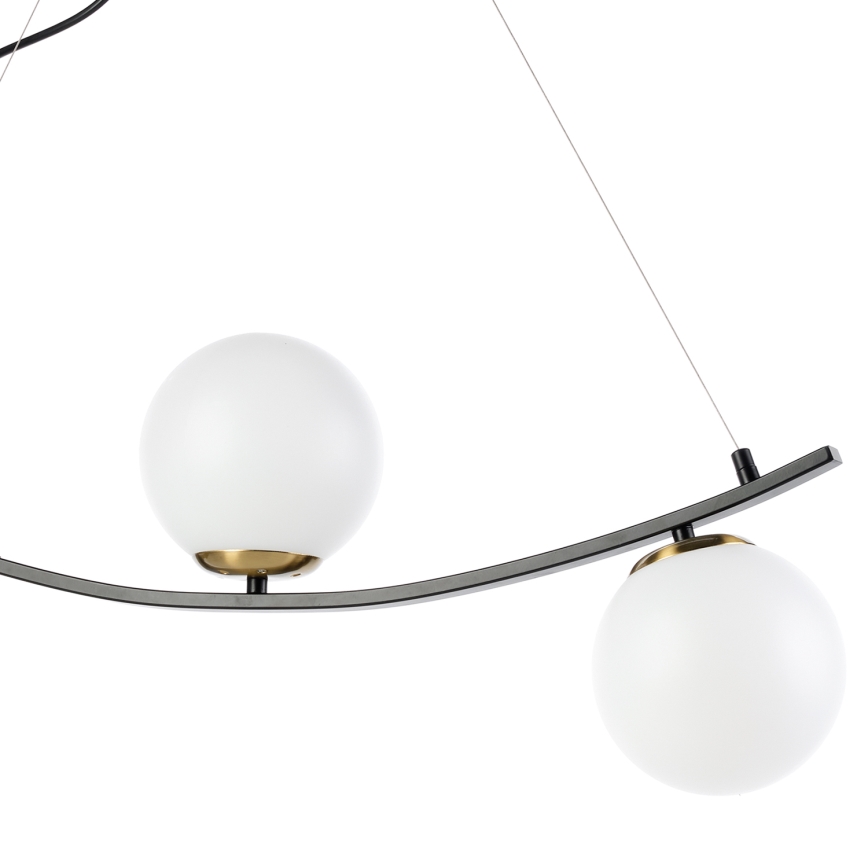 ONLI - Lustra ar auklu TRIO 3xE14/6W/230V melna