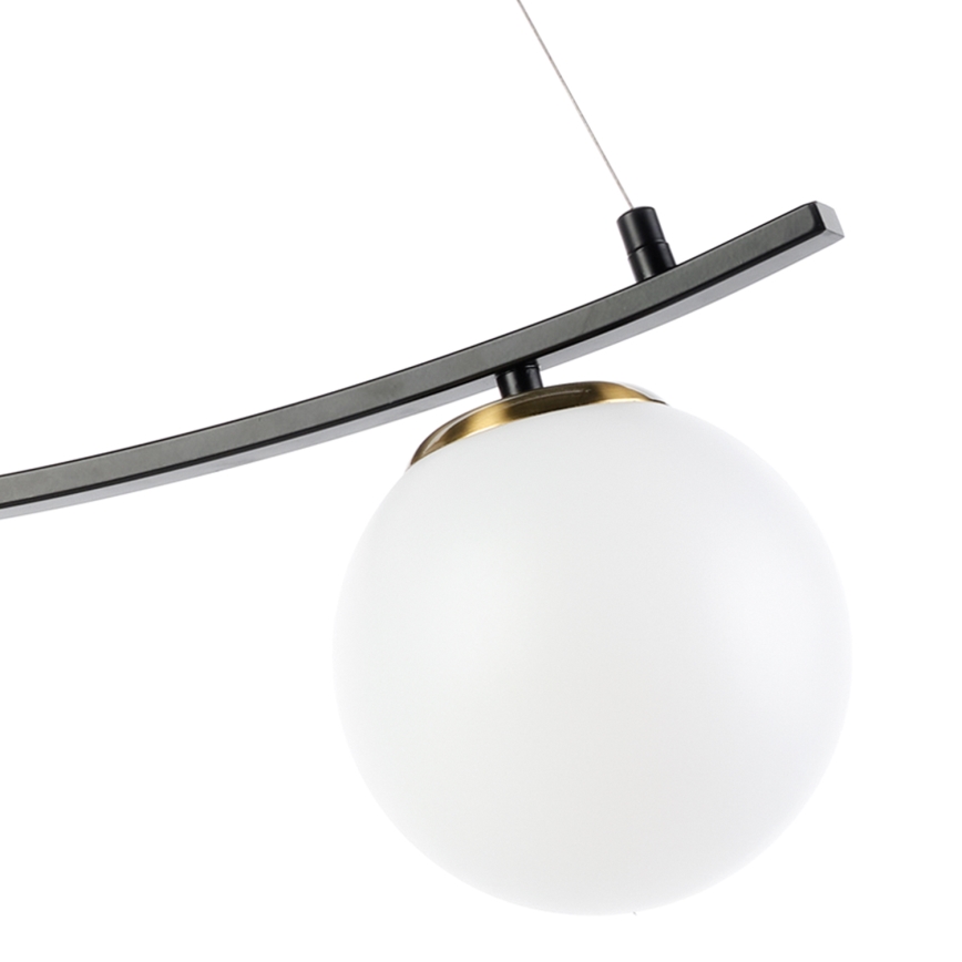 ONLI - Lustra ar auklu TRIO 3xE14/6W/230V melna