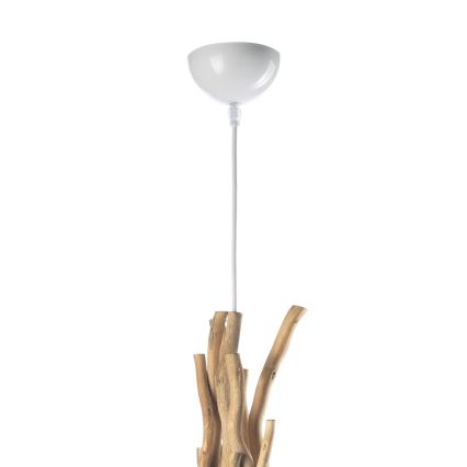 ONLI - Lustra ar auklu WOODY 1xE27/22W/230V