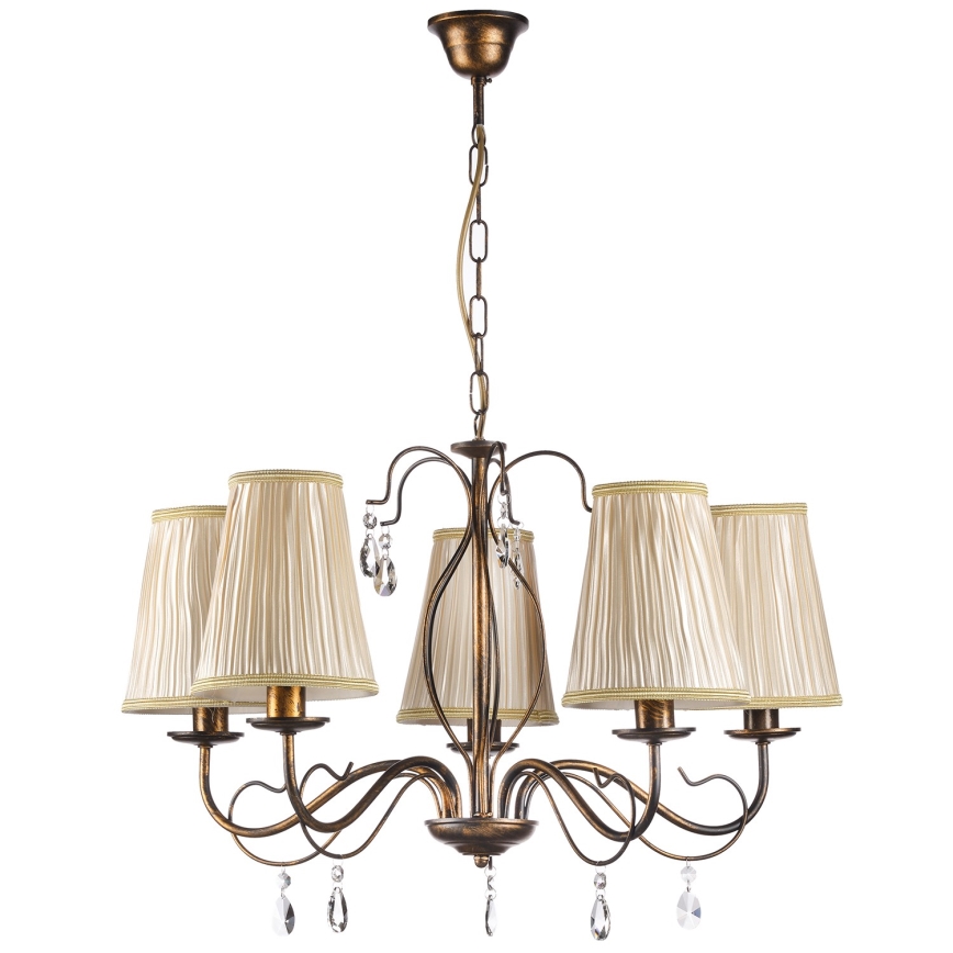 ONLI - Lustra ar ķēdi DELIA 5xE14/6W/230V