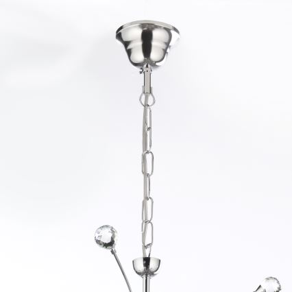 ONLI - Lustra ar ķēdi DIAMANTE 5xE14/6W/230V