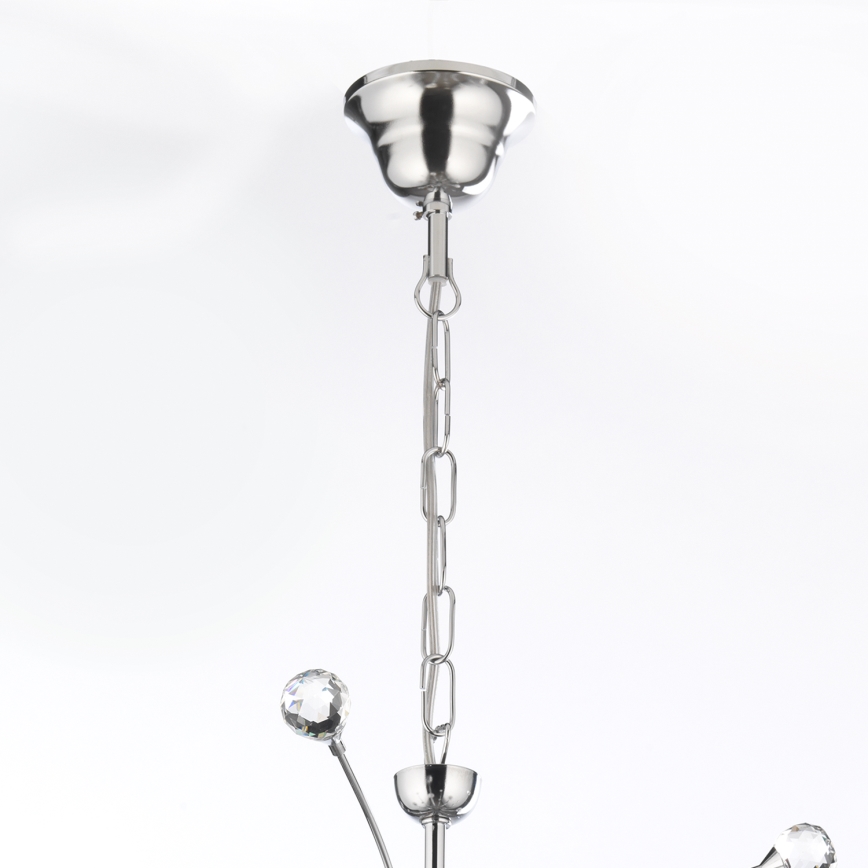 ONLI - Lustra ar ķēdi DIAMANTE 5xE14/6W/230V