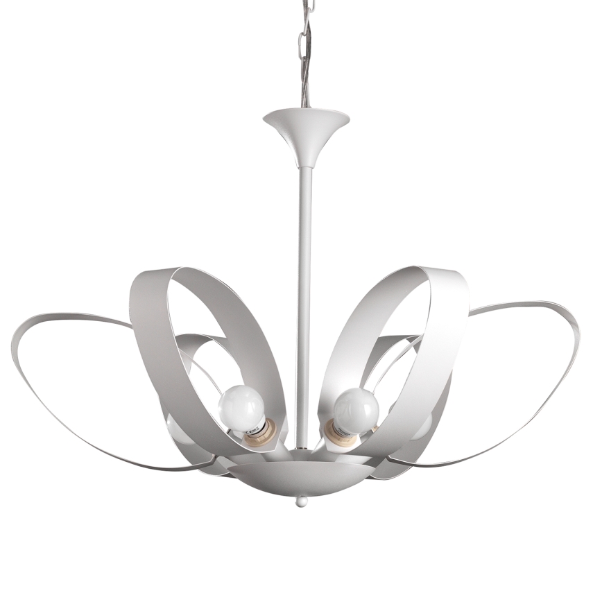 ONLI - Lustra ar ķēdi SERENA 6xE14/6W/230V balta