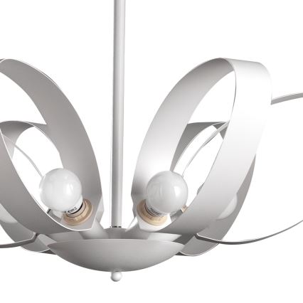 ONLI - Lustra ar ķēdi SERENA 6xE14/6W/230V balta