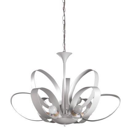 ONLI - Lustra ar ķēdi SERENA 9xE14/6W/230V balta