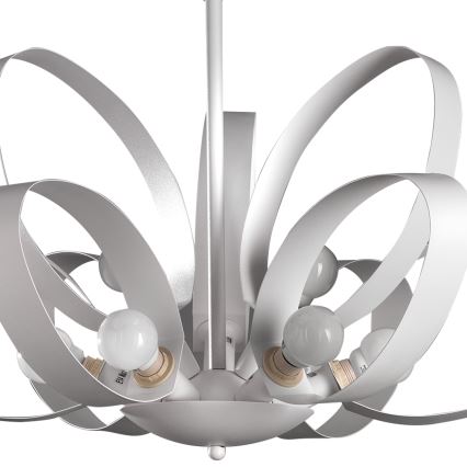 ONLI - Lustra ar ķēdi SERENA 9xE14/6W/230V balta