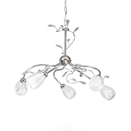 ONLI - Lustra ar ķēdi SHARON 5xE14/6W/230V