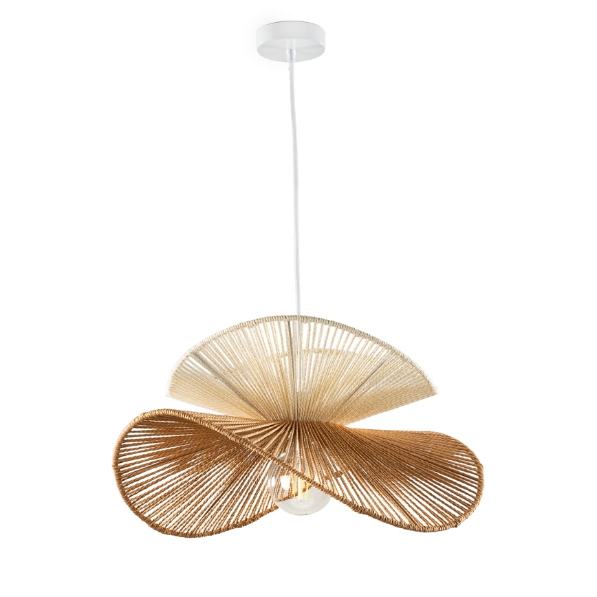 ONLI - Piekaramā lampa uz kabeļa RINGO 1xE27/15W/230V rafija