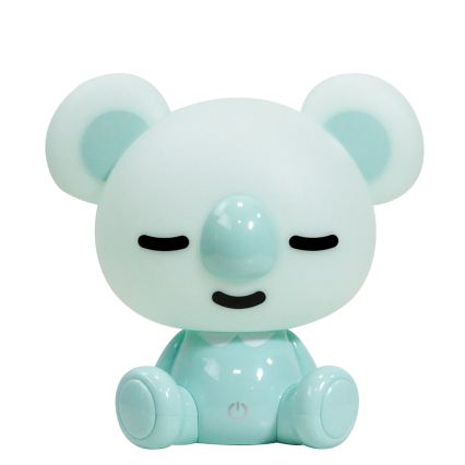ONLI - LED regulējama bērnu naktslampiņa PUPPIES LED/3W/230V 20 cm koala/zaļa