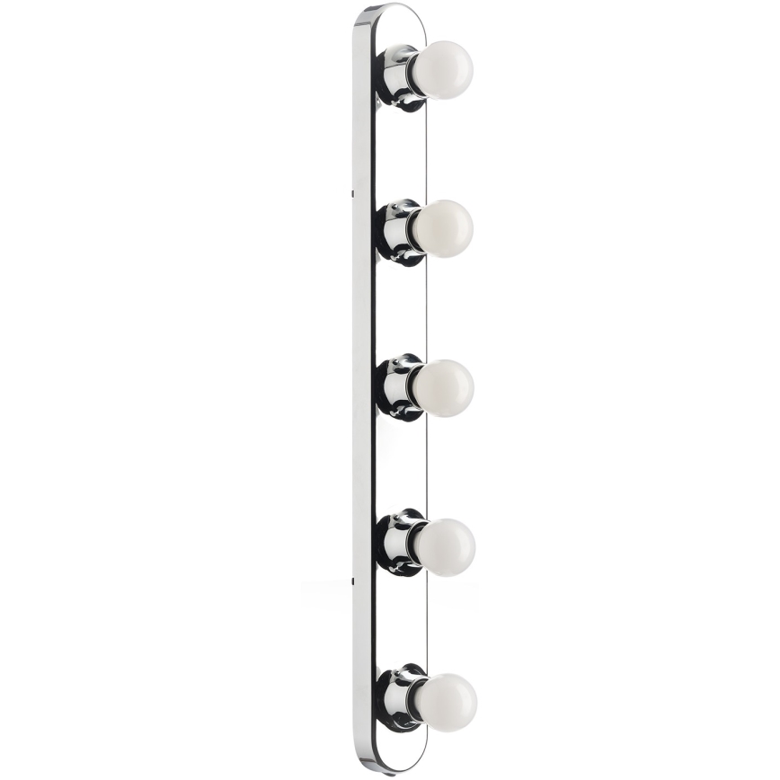 ONLI - Sienas lampa HOLLYWOOD 5xE14/6W/230V spīdīgi hromēts