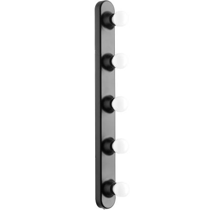 ONLI - Sienas lampa HOLLYWOOD 5xE14/6W/230V melna