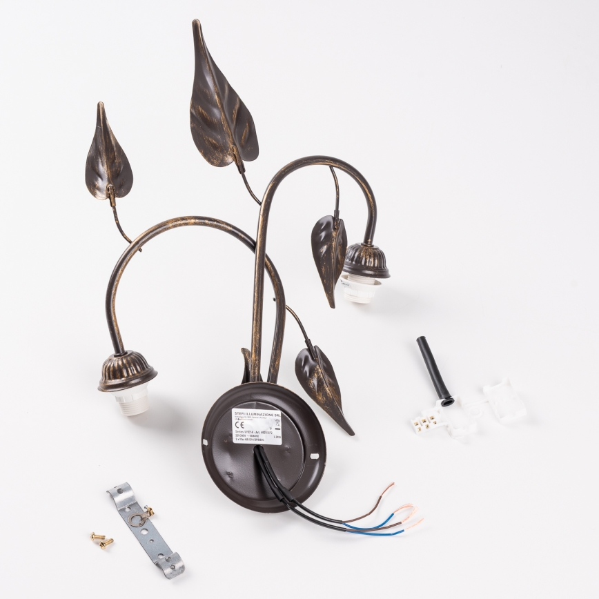 ONLI - Sienas lampa MIRANDA 2xE14/6W/230V