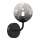 ONLI - Sienas lampa PALOMA 1xG9/10W/230V melna/dūmakains