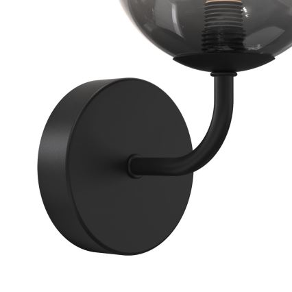 ONLI - Sienas lampa PALOMA 1xG9/10W/230V melna/dūmakains