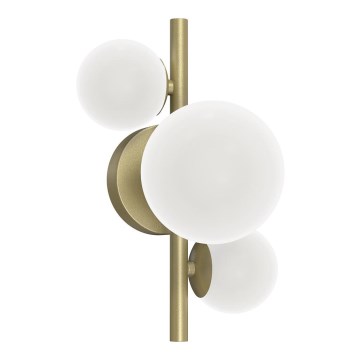 ONLI - Sienas lampa PALOMA 3xG9/10W/230V zelta