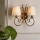 ONLI - Sienas lampa POMPEI 2xE14/6W/230V bronza
