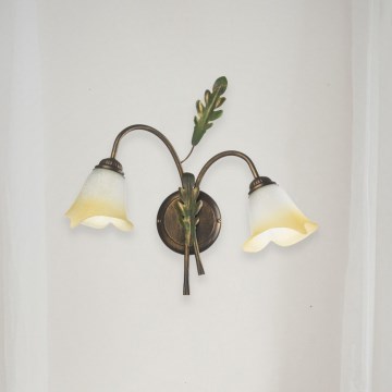 ONLI - Sienas lampa QUERCIA 2xE14/6W/230V