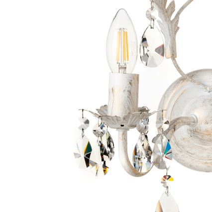 ONLI - Sienas lampa TERESA 2xE14/6W/230V balta