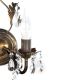 ONLI - Sienas lampa TERESA 2xE14/6W/230V bronza