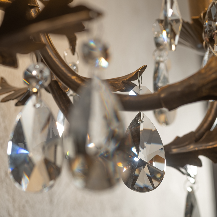 ONLI - Sienas lampa TERESA 5xE14/6W/230V bronza