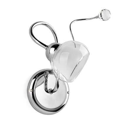 ONLI - Sienas lampa WENDY 1xE14/6W/230V spīdīgi hromēts