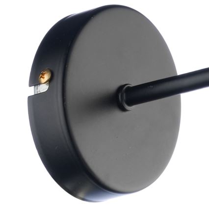 ONLI - Sienas lampa ZIRNEKLIS 1xE27/15W/230V melna