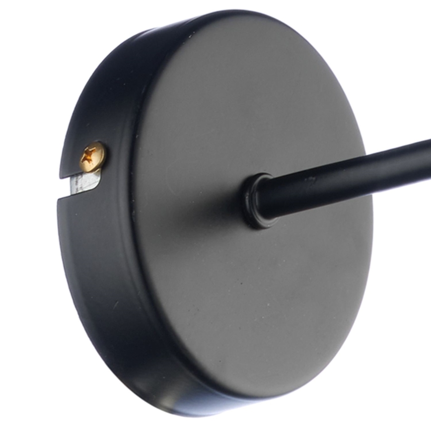ONLI - Sienas lampa ZIRNEKLIS 1xE27/15W/230V melna