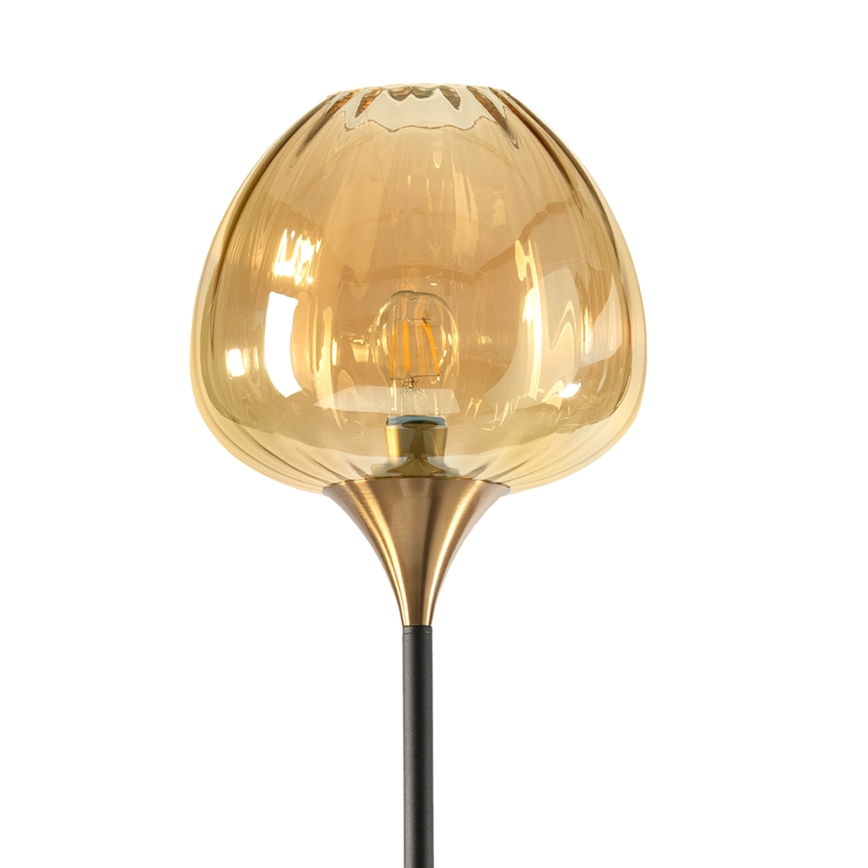 ONLI - Stāvlampa ELIDE 1xE27/15W/230V melna/vara krāsā