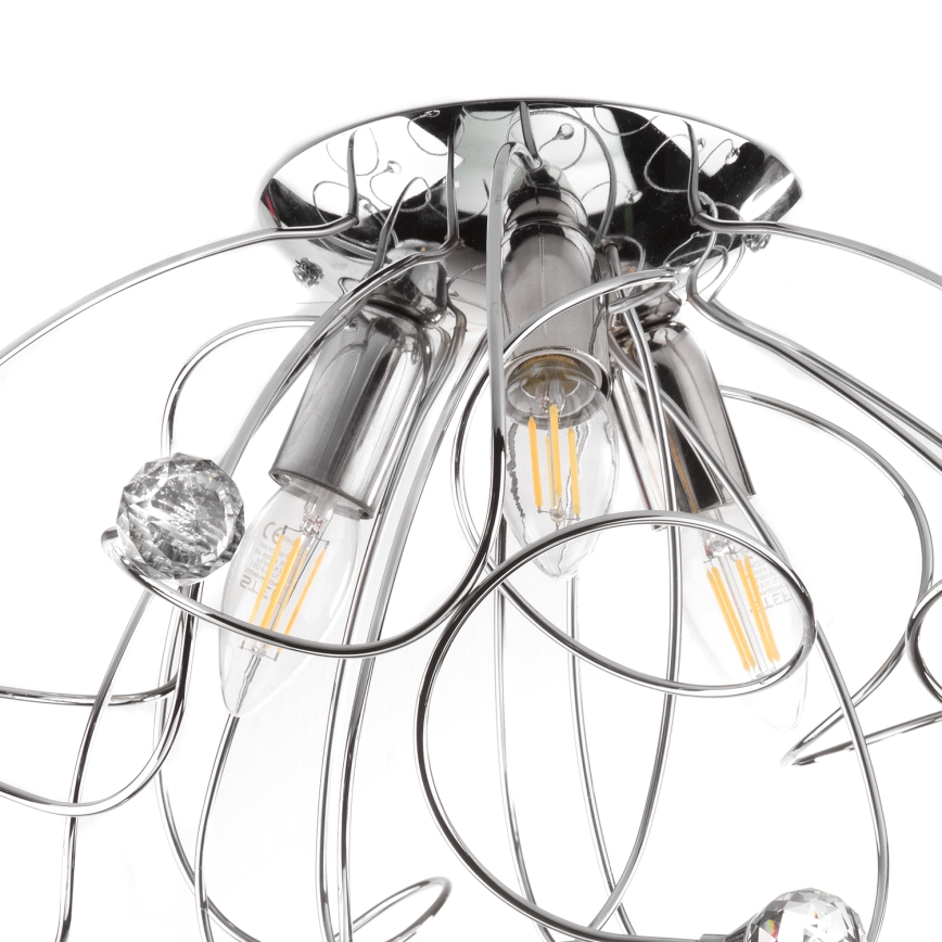 ONLI - Virsapmetuma lustra TRILLY 3xE14/6W/230V