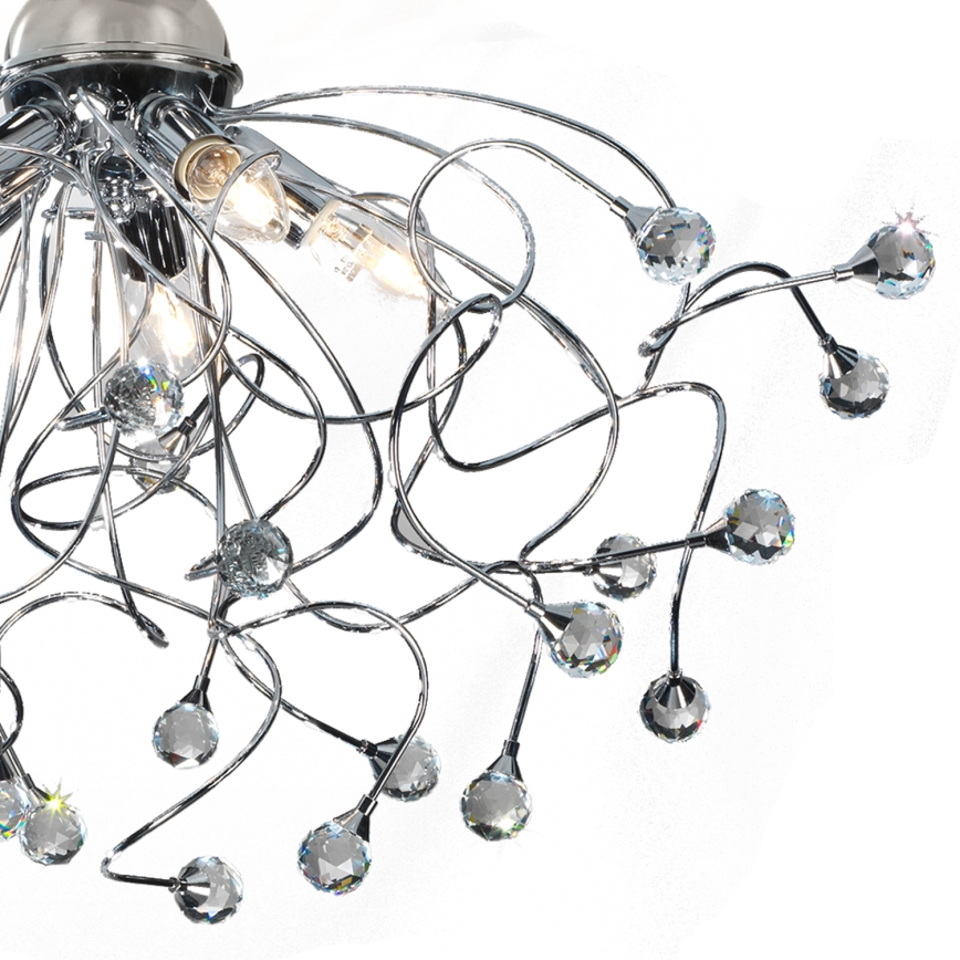 ONLI - Virsapmetuma lustra TRILLY 5xE14/6W/230V