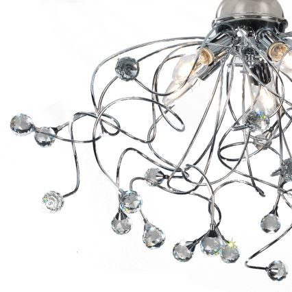 ONLI - Virsapmetuma lustra TRILLY 5xE14/6W/230V