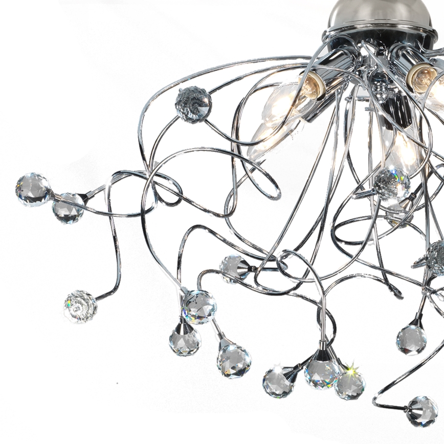 ONLI - Virsapmetuma lustra TRILLY 5xE14/6W/230V