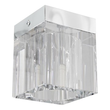 Open Design OR81039 - Spota gaismeklis CUBO 1xG9/8W/230V caurspīdīgs/spīdīgs hroms