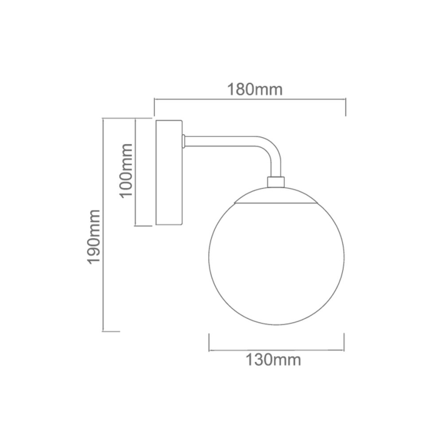 Open Design OR81411 - Sienas lampa BAO 1xE27/8W/230V melna/dūmakaina pelēka